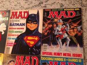 Lot Of 8 Mad Magazines # 283 285 286 287 288 289 290 291 Humor Parody Comedy JW1