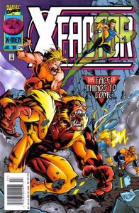 X-Factor #124 (Newsstand) FN ; Marvel | Sabretooth Howard Mackie