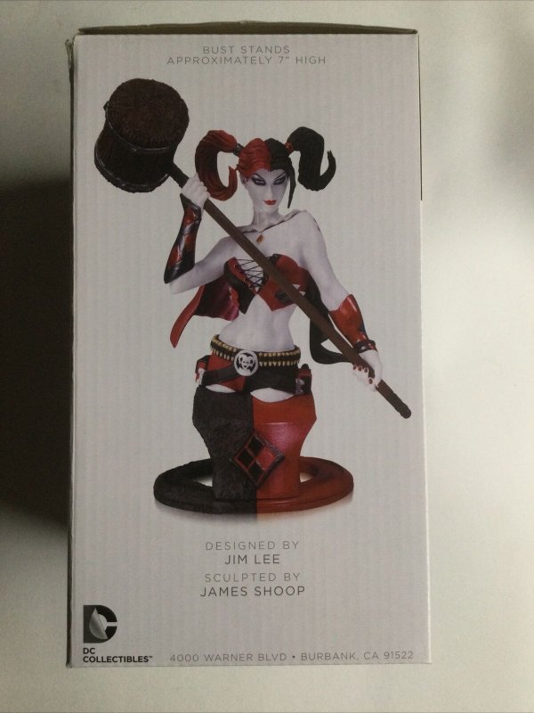 Harley Quinn Bust 7” Second Edition DC Comics Super-Villains with Box  Jim Lee