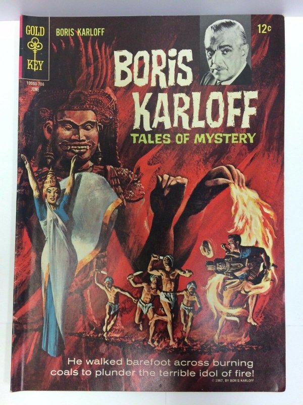 Boris Karloff Tales of Mystery #18 Comic Book Whitman 1967