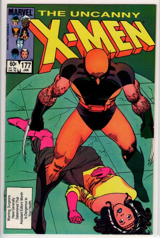 The Uncanny X-Men #177 Direct Edition (1984) 9.6 NM+