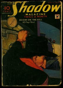 The Shadow Pulp November 15 1934- Doom on the Hill- Maxwell Grant reading copy