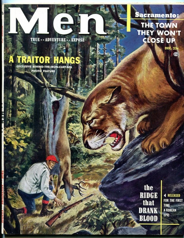 Men Magazine December 1952- Facists Hangs- Boxing