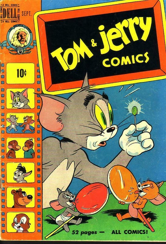 TOM & JERRY #74 M-G-M CARTOON 1950 EGYPTIAN COLLECTION VG