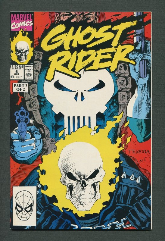 Ghost Rider #6 / 9.4 NM  /  October 1990