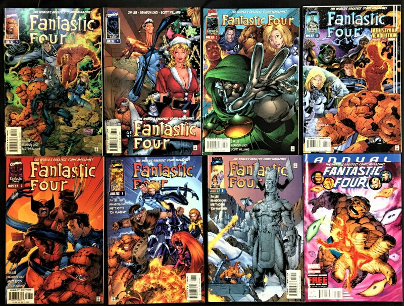 FANTASTIC FOUR 80 COMICS SIMONSON, ART ADAMS, VG/NM