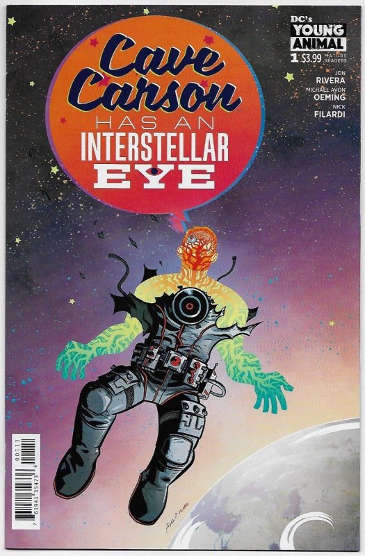 Cave Carson Has An Interstellar Eye #1 (DC, 2018) NM