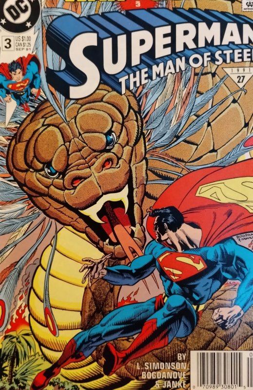 Superman: The Man of Steel #3 (1991)