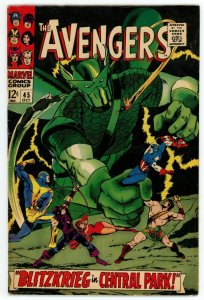 The Avengers 45 VGFN 5.0 Silver Age Marvel 1967 Hercules Joins Hawkeye