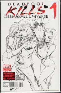 Deadpool Kills the Marvel Universe #1 Second Print Cover (2012) Deadpool