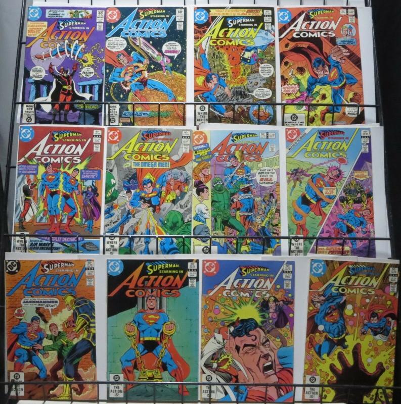 ACTION COMICS (DC,1938) 39 ISSUES- MOST PRE-CRISIS! Gil Kane, Forgotten Heroes