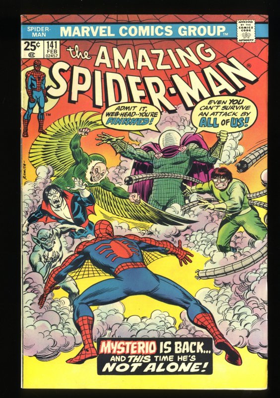 Amazing Spider-Man #141 FN/VF 7.0 1st Danny Berkhart as Mysterio!