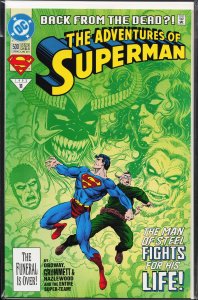 Adventures of Superman #500 (1993) Superman [Key Issue]
