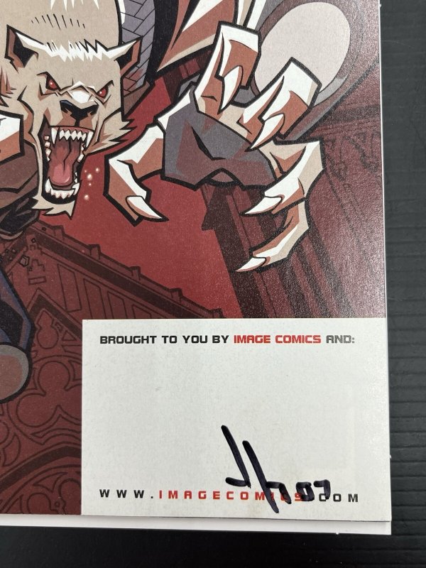 Astounding Wolf-Man #1 FCBD SIGNED JASON HOWARD VF INVINCIBLE KIRKMAN PROSHIPPER