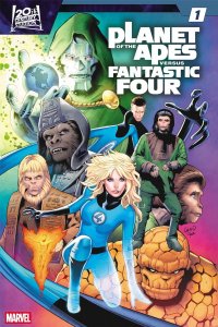 PLANET OF THE APES VS. FANTASTIC FOUR #1 Marvel Comic Book 2025