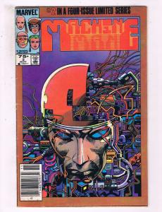 Machine Man #2 VF Marvel Comics Copper Age Comic Book Smith 1984 DE17