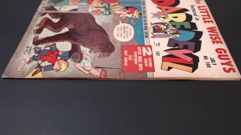 Daredevil Comics #100 (July 1953) 5.5 FN- Lev Gleason Superheroes