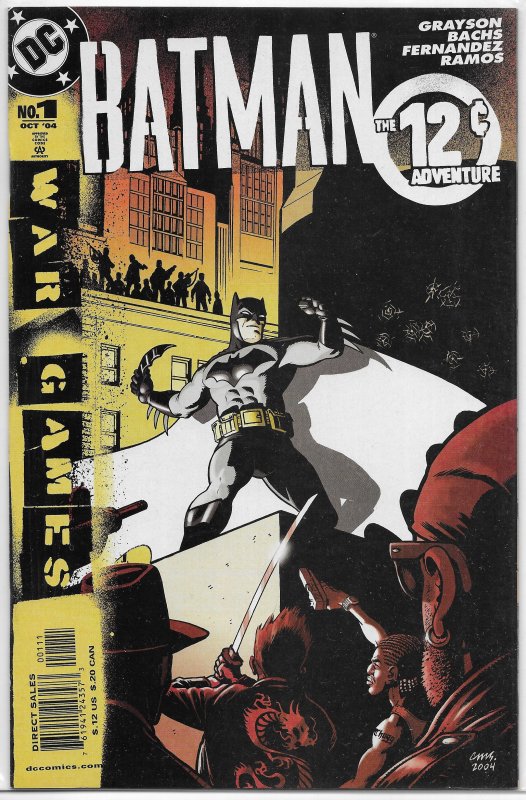 Batman  : 12 Cent Adventure #1 VF (War Games)