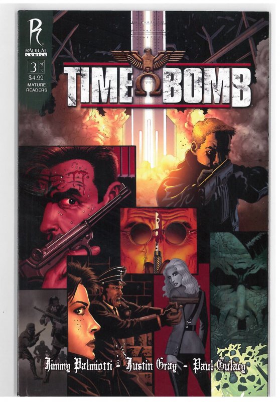 Time Bomb (2010 Radical) #1-3 FN-NM, complete series