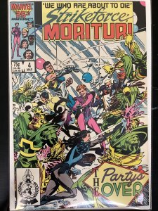 Strikeforce: Morituri #4 (1987)