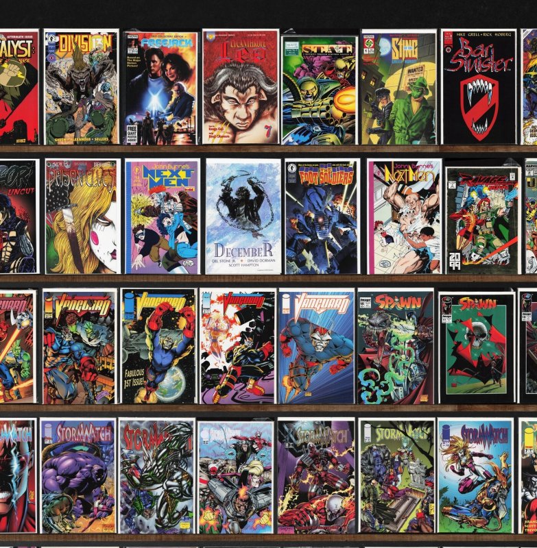 Huge Lot 150+ Comics with Stormwatch, Union, Vanguard, Violator & More!