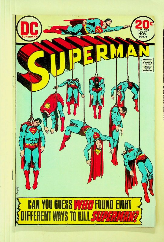 Superman #269 (Nov 1973, DC) - Fine 