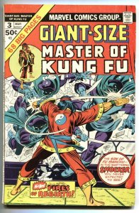 Giant-Size Master of Kung Fu #3 1974 comic book Marvel 