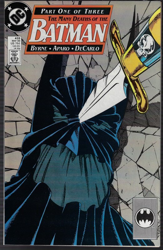 Batman #433 (DC, 1989) NM