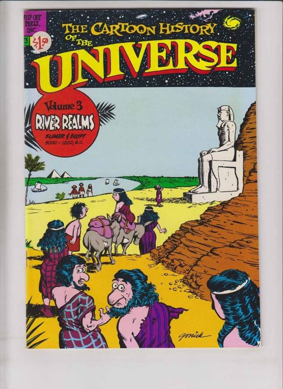 Cartoon History of the Universe #3 VF/NM (2nd) larry gonick - ancient egypt