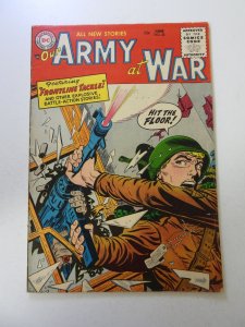 Our Army at War #35 (1955) FN condition date stamp back cover