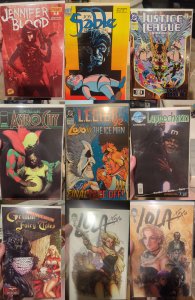 Lot of 9 Comics (See Description) Lola Xoxo, Jennifer Blood, Jon Sable, Freel...