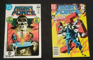 NIGHT FORCE 2PC (VF/NM) TOGETHER AGAIN MARV WOLFMAN & GENE COLAN 1982-83