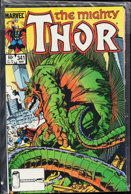 Thor #341 (1984) Thor