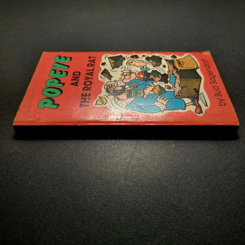 POPEYE & THE ROYAL RAT (1967 Bud Sagendorf) Vintage / Paperback / Tom Doherty