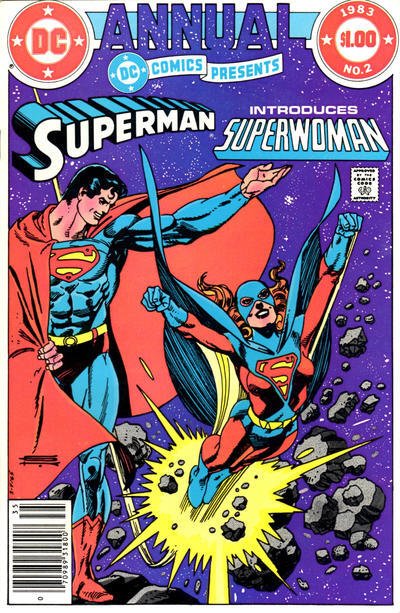 DC Comics Presents Annual #2 (Newsstand) FN ; DC | Superman Superwoman