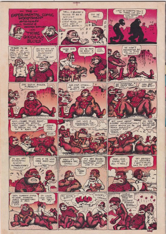 Black and White Comics (1973) Will Shade 1st print r. Crumb