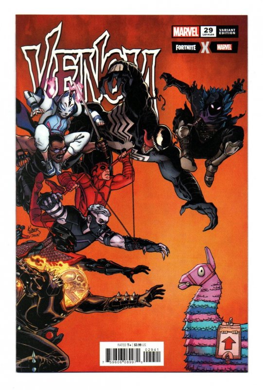 VENOM #29 (2016) AARON KUDER | FORTNITE VARIANT