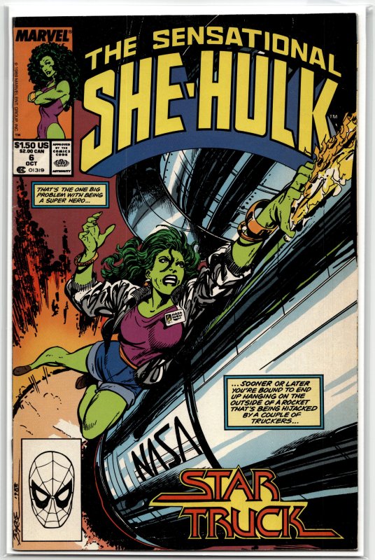 The Sensational She-Hulk #6 (1989) She-Hulk