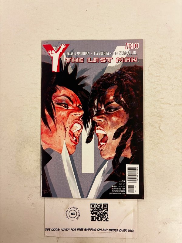 Y the Last Man #51 NM Vertigo Comic Books Brian K. Vaughan Pia Guerra 26 HH109