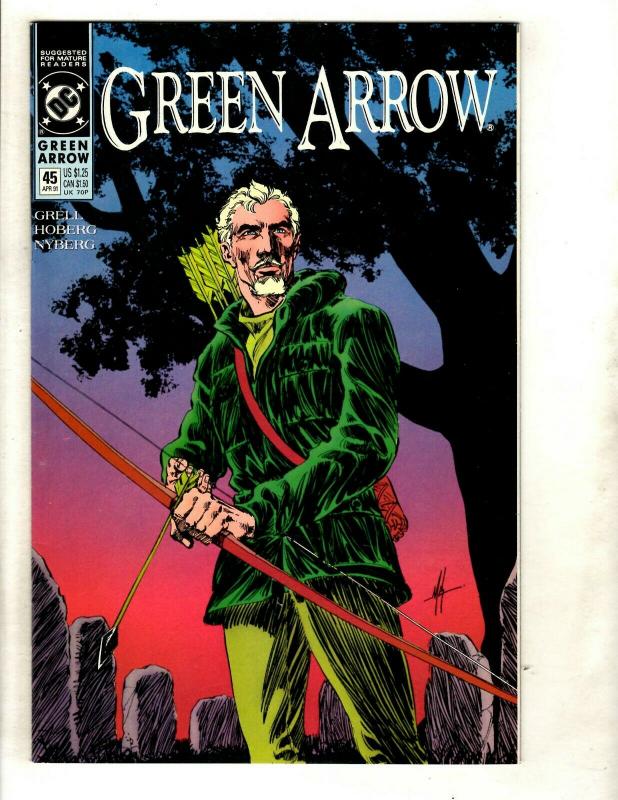 Lot Of 12 Green Arrow DC Comic Books # 38 39 40 41 42 43 44 45 46 48 49 50 JF30