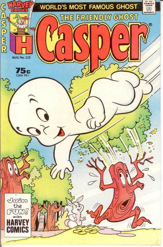 CASPER  (1958-    ) 235 VF-NM August 1987 COMICS BOOK