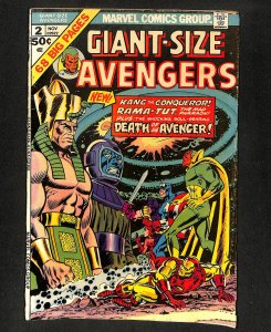 Giant-Size Avengers #2 Death of Swordsman!