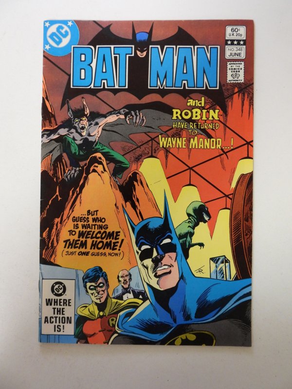 Batman #348 (1982) FN+ condition