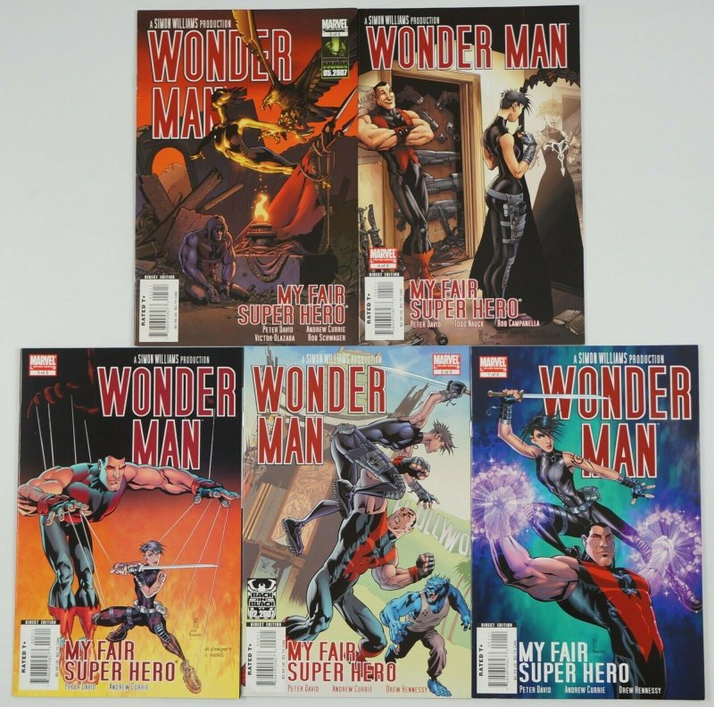 Wonder Man #1-5 VF/NM complete series - peter david - marvel comics 2 3 4 set