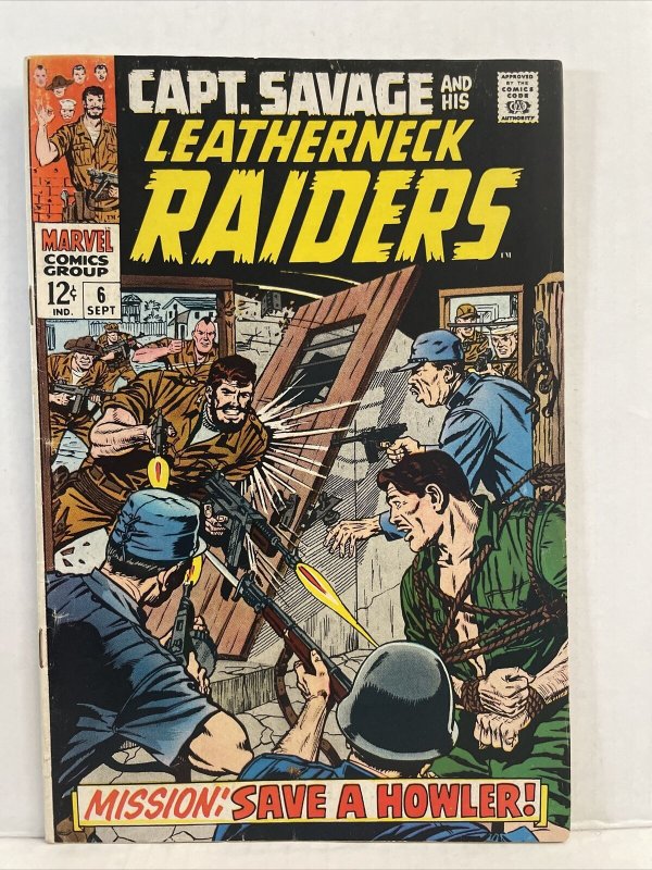 Capt Savage And His Leatherneck Raiders #6