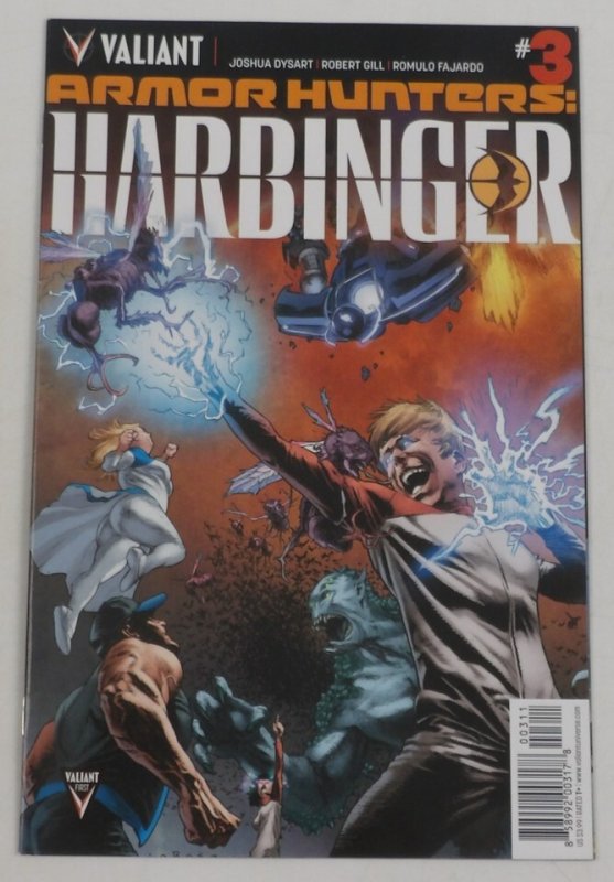 Armor Hunters: Harbinger #1-3 VF/NM complete series Dysart - Gill ; Valiant