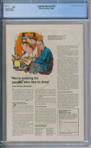 Marvel Comics Captain Marvel #19 CGC 4.5 Gil Kane