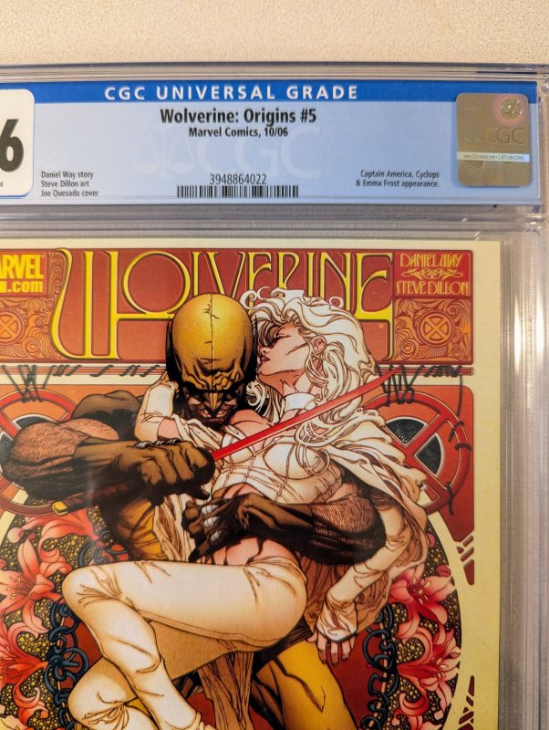 Wolverine: Origins #5  (2006) CGC 9.6