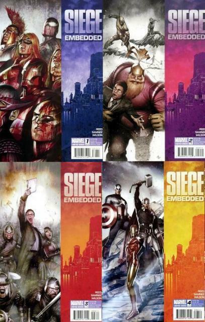 SIEGE EMBEDDED (2010) 1-4 Avengers, Reed/ Samnee/Wilson