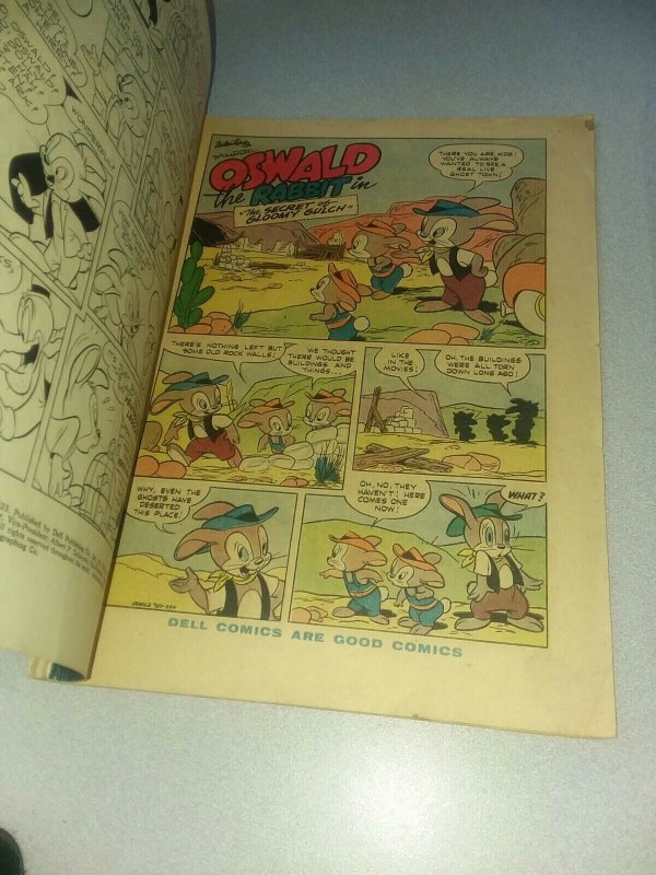 Dell Comics Oswald The Rabbit #623 Walter Lantz 1955 Golden Age funny animal